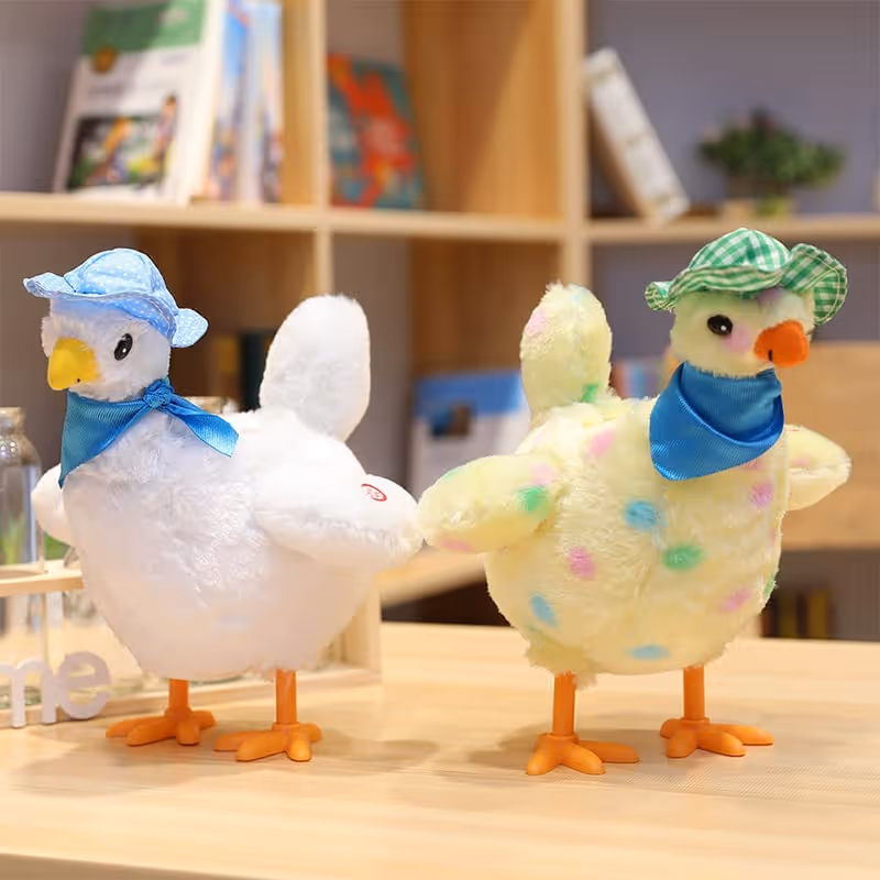 🔥Hot Sale 🔥Electric crazy plush chicken